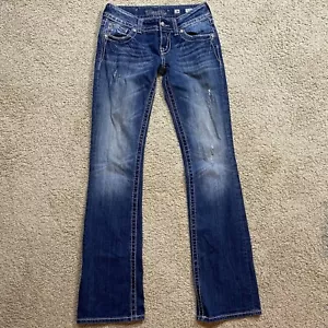 MISS ME Womens Jeans Size 26 JS4009B16 BOOT 28 X 33 - Picture 1 of 12