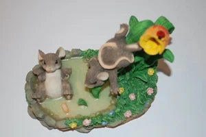 Charming Tails The Waterslide Mouse Figurine 87/384 Silvestri - Picture 1 of 12