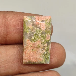 Piedra curativa de jaspe cabujón jaspe verde de diseñador para joyería G5951 AU - Imagen 1 de 5