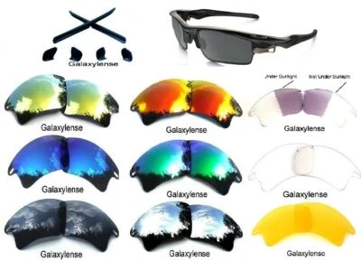 Lentes de repuesto Galaxy para gafas de sol Oakley Fast Jacket XL multicolor Foto 1 de 4