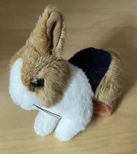 Ark Toys Premier Collection 7” White, Brown And Black Rabbit - Picture 1 of 1