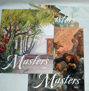 Lot of 3 Masters Art/Painting Books 2012-2013-2015 (Autry National Center) - Imagen 1 de 8