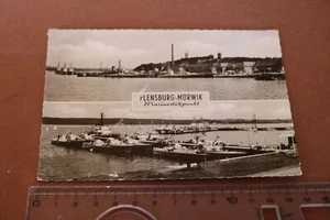 gran mapa antiguo - Flensburg Mürwik - base naval - Imagen 1 de 2