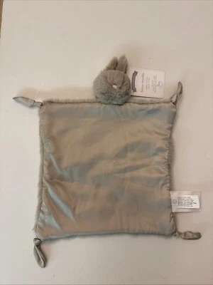 Manta de seguridad Pottery Barn Baby Bunny Thumbie Lovey conejo suave nueva con etiquetas Foto 1 de 4