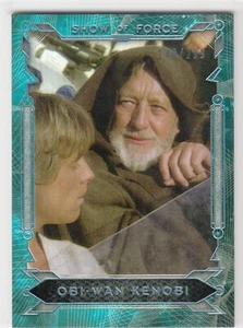 2016 Star Wars Masterwork Show of Force Foil #3 Obi-Wan Kenobi 140/299 - Foto 1 di 1