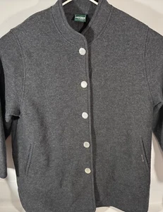 Maglione cardigan classico vintage Geiger 100% lana made Austria Grandmacore 48 - Foto 1 di 9