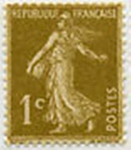 FRANCE STAMP TIMBRE YVERT N° 277A " SEMEUSE FOND PLEIN 1c " NEUF xx LUXE - Imagen 1 de 1