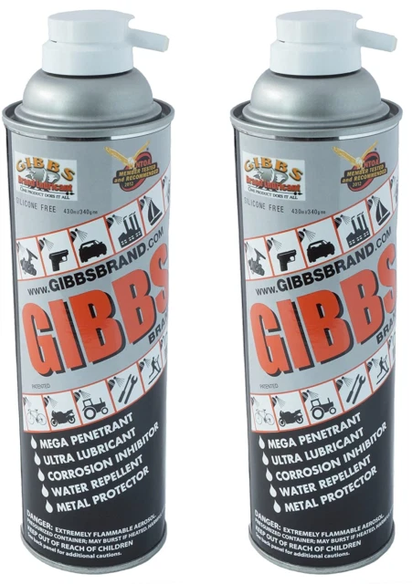Gibbs 12OZ_2PACK Lubricant ,12oz - 2 Pack