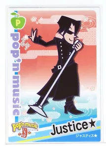 Pop'n Music Card PE20N026 Justice Konami Japan Spielfigur - Bild 1 von 4