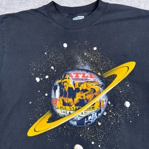 Vintage The Beetles Shirt Mens XL Black Anthology 2 1996 90's USA Single Stitch - Picture 1 of 11
