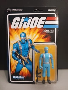 Super7 G.I. Joe ReAction Figures Wave 2 - Snake Eyes - Picture 1 of 3