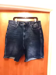 Judy Blue High Waist Shorts 3XL JB150246 DK-CO Distressed Long Stretch - Picture 1 of 17