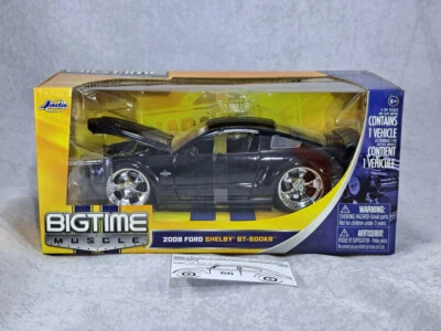 Jada Toys Diecast 1:24 Ford Shelby GT500 KR *** Mint in Box *** Big Time Muscle - Image 1 of 3
