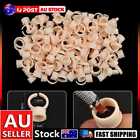 100pcs Silicone Tattoo Ink Cups Finger Ring Pigment Holder Container (m) Au