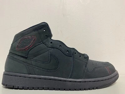Nike Air Jordan 1 Mid SE Craft Gris Humo Oscuro Negro FD8634-001 Talla 8 Foto 1 de 4