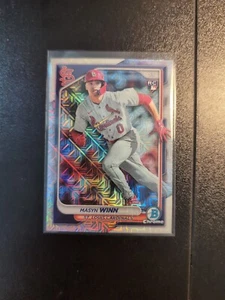 2024 Bowman Chrome Masyn Winn #2 RC Rookie Mojo Refractor - Picture 1 of 2