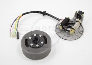Magneto Stator Plate + Flywheel Set Honda XR50 CRF50 - Picture 1 of 4