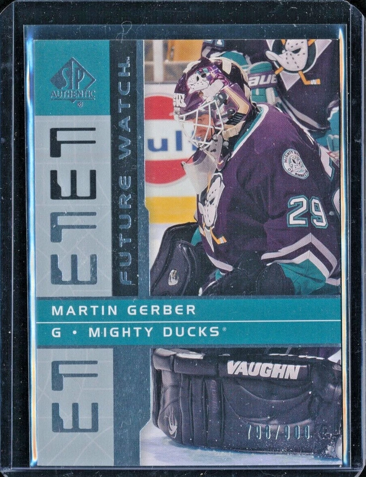 2002-03 SP Authentic Future Watch Rookie #136 Martin Gerber /900 RC - Image 1 of 1