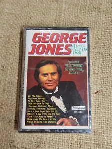 George Jones at His Best Cassette Tape He Stopped Loving Her Today Sealed - Picture 1 of 5