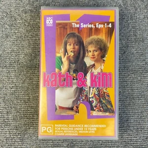 Kath & Kim The Series Eps 1-4 - Aussie Comedy VHS ABC Video Jane Turner - Picture 1 of 7