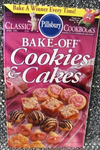 April 1991 Classic Pillsbury Cookbook #122 BAKE-OFF Cookies & Cakes - Picture 1 of 9