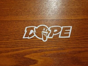 Dope Ghost STICKER VINYL DECAL  RACING ILLEST TUNER IMPORT DRIFT 2.0 - Picture 1 of 2