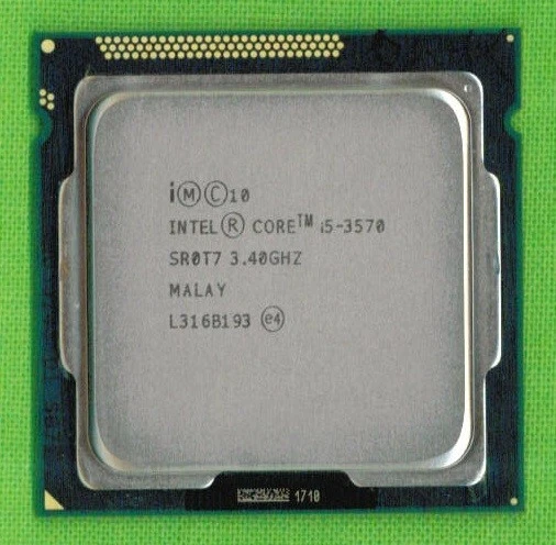 Intel CPU Core i5- 3570 4 x 3,40GHz               LGA 1155/Sockel    4 Kern - Bild 1 von 1