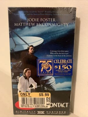 Contact (VHS, 1998) Brand New Sealed - Image 1 of 4