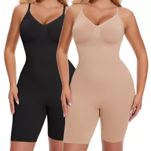 Shapewear Bodysuit Tummy Control Body Shaper for Women Butt Lifter Thigh Slimmer - Picture 1 of 22