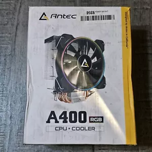Antec A400 RGB CPU Cooler Colorful Heatsink FAN - Picture 1 of 4
