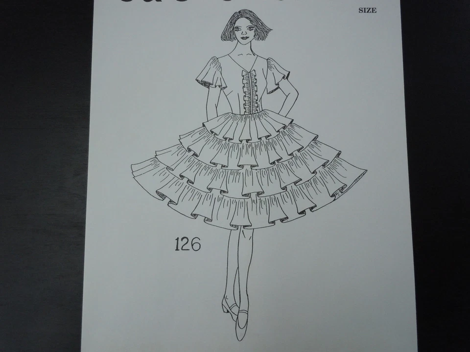 New!! C & C Originals Square Dance Pattern 126 - Image 1 of 1