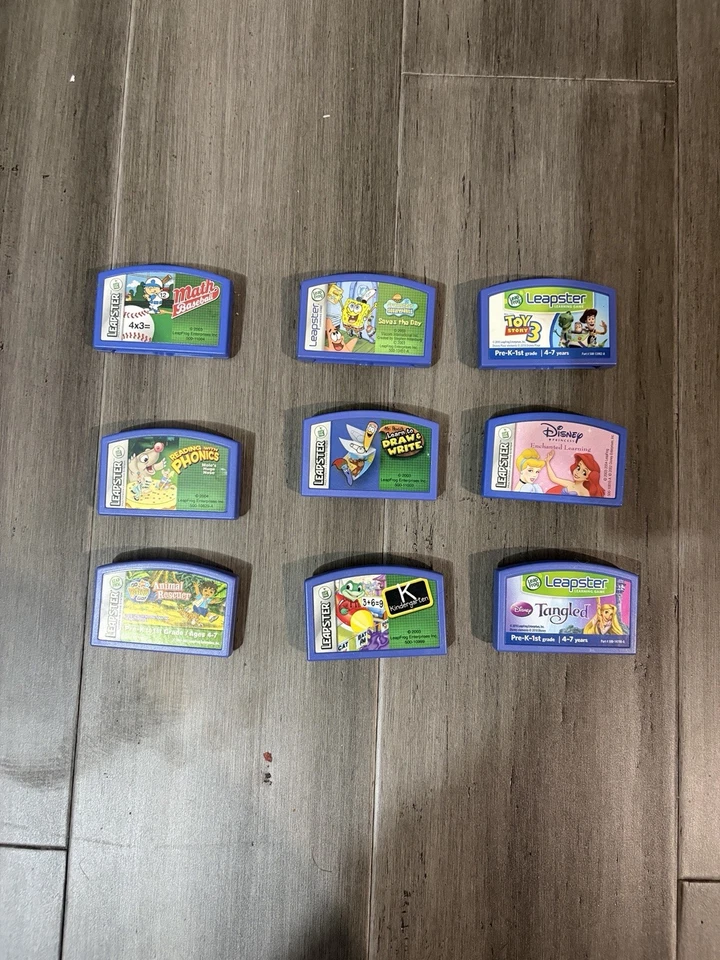 Lote 9 juegos LeapFrog Foto 1 de 4