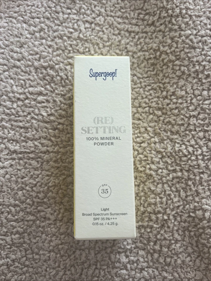 Supergoop! (Re) Setting 100% Mineral Powder, Light - 0.15 Oz - Makeup Setting Po - Image 1 of 3