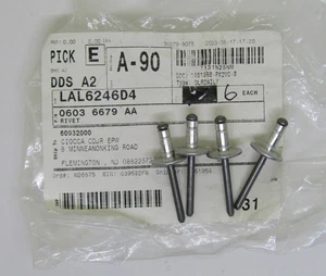 New Mopar Genuine Parts OEM Rivet Part No. 0603 6679 AA Sold Individually - Bild 1 von 2
