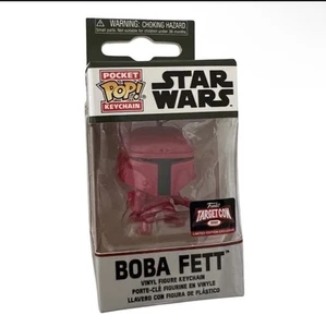 Star Wars Funko POP Keychain Red Boba Fett Target Limited Edition Exclusive 2022 - Picture 1 of 8