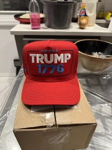 NWT! 2024 Donald Trump Freedom Hat Red Limited Edition MAGA Cap 1776 Cali Fame - Picture 1 of 5