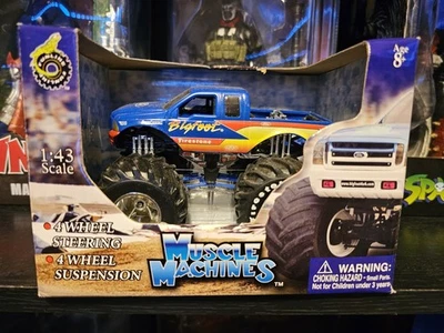 Muscle Machines USA Too Wild Ford Big Foot 1:43 Scale BFblue2 - Image 1 of 3