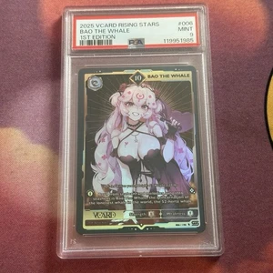 PSA 9 Vcard Bao The Whale #006, Rising Stars, 1st Edition 10 Holo - Picture 1 of 3