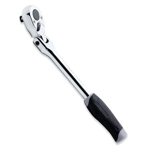 Koken 1/4" (6.35mm) SQ. Swing Head Ratchet Handle (Resin Grip), Overall Length 1 - Image 1 of 1