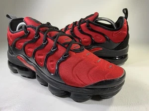 Nike Air Vapormax Plus Rojo Universitario Negro Hombres Talla 10 Zapatos Raros CU4863-600 - Imagen 1 de 9