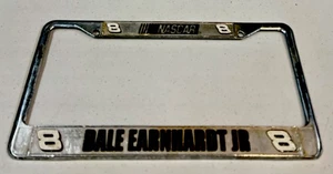 Dale Earnhardt Jr #8 Metal Chrome License Plate Frame - Picture 1 of 5