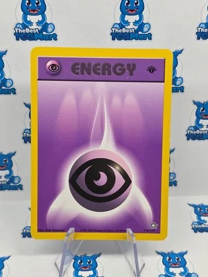 Psychic Energy 1st Edition 110/111 Neo Genesis Pokemon LP  - Image 1 of 2