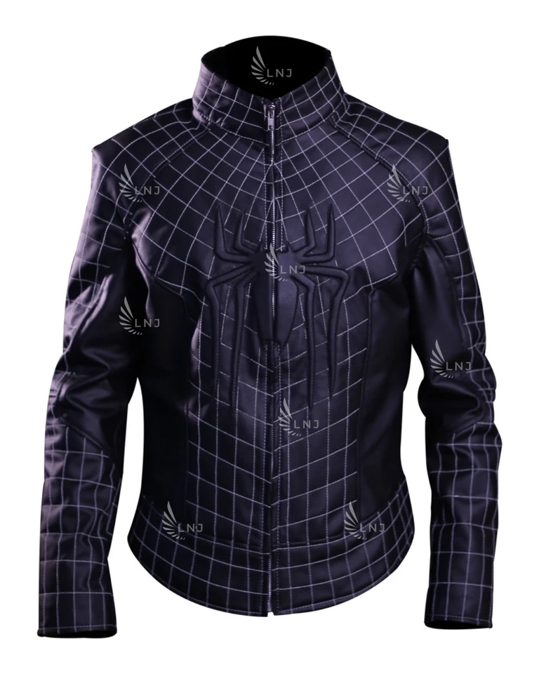 Real Spiderman Leather Jacket - Image 1 of 1