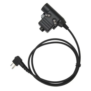 Mic Ptt Adapter Pu Walkie Talkie Connector Suitable For Gp88 Gp300 Gp3688 VA - Zdjęcie 1 z 12