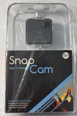 Cámara de video HD portátil ion SnapCam tap n' Snap 2 extra Bumperz USB NUEVA SELLADA Foto 1 de 3