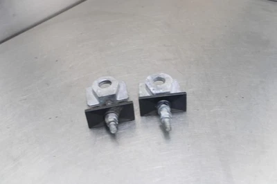 13-17 KAWASAKI NINJA 300 SWINGARM CHAIN TENSIONER ADJUSTMENT BRACKETS  - Image 1 of 4