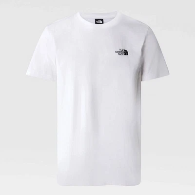The North Face Simple Dome Tee - T-shirt Con Logo Bianco - Taglia XXL Uomo - Immagine 1 di 2