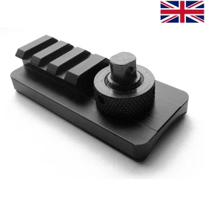 Bipod Sling Swivel Adapter Mount Stud 3 Slot 20mm Weaver Picatinny Rail - Picture 1 of 5