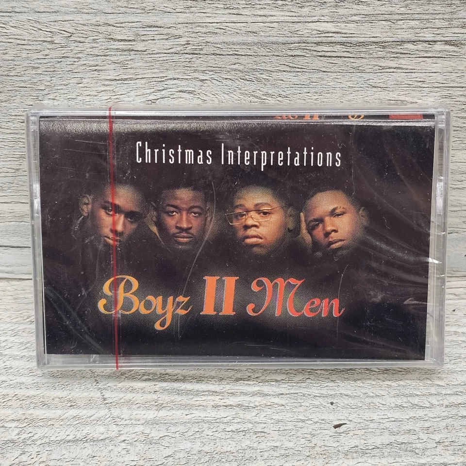 Boyz II Men Christmas Interpretations Cassette Tape 1993 Brand New Sealed Boys 2 - Image 1 of 4