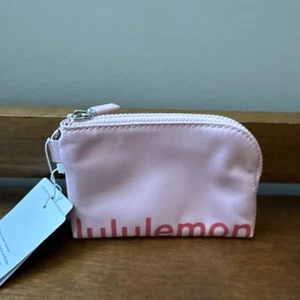 Lululemon Clippable Card Pouch Geldbörse PKHZ/DTRE Pink/Hot Pink NEU - Bild 1 von 6